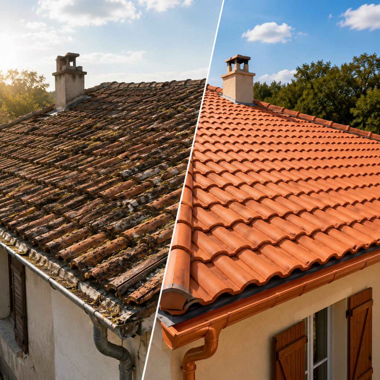 Rénovation de toiture à Meysse en Ardèche
